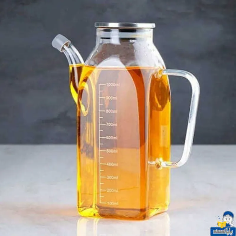 روغم ریز پیرکس درب استیل 1000 میل 